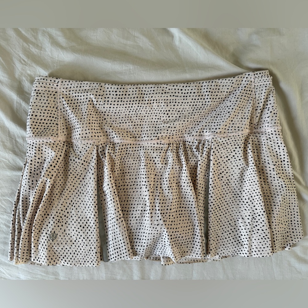 Lululemon Polka Dot Tennis Skirt Skort Size 10 - Picture 6 of 11